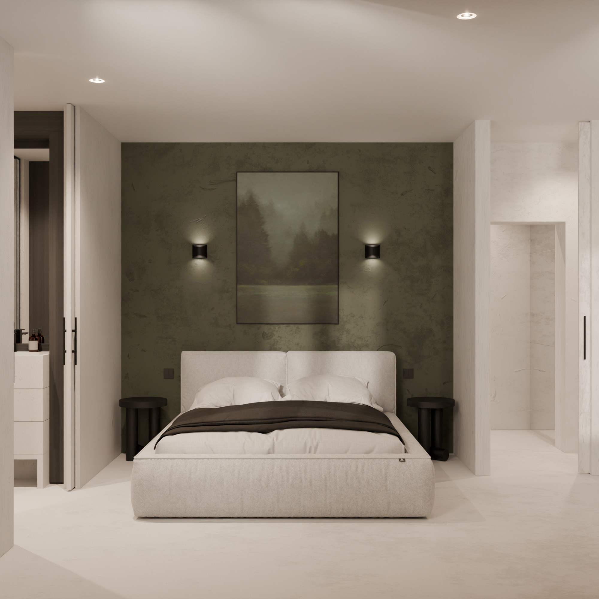 Dormitorio principal del proyecto